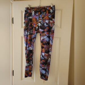 Lululemon Print Leggings Size 8
